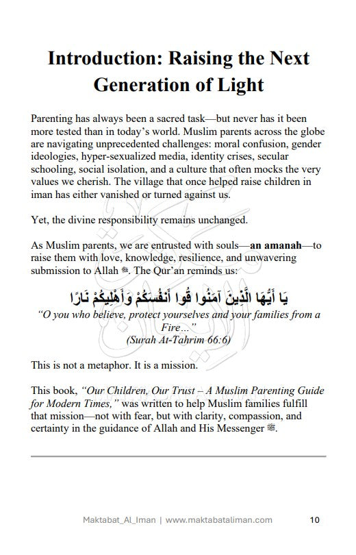 Beyond Screens and Schools - A Muslim Parent's Guide for Today (E-book)